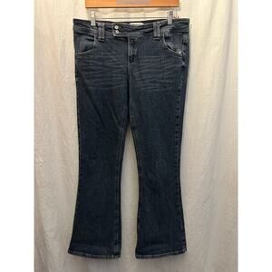 BDG Urban Outfitters Low Rise Flare Bootcut Blue Denim Jeans Womens 31W